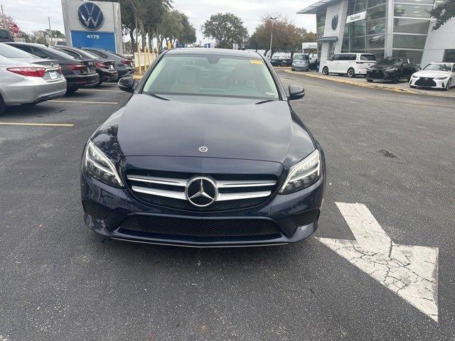 used 2021 Mercedes-Benz C-Class car, priced at $27,500