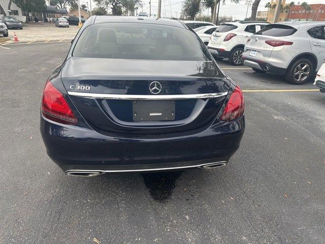 used 2021 Mercedes-Benz C-Class car, priced at $27,500