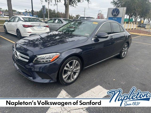 used 2021 Mercedes-Benz C-Class car, priced at $27,500