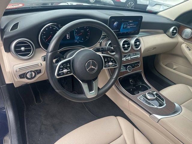 used 2021 Mercedes-Benz C-Class car, priced at $27,500