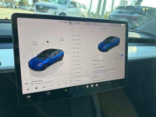 used 2022 Tesla Model 3 car, priced at $23,000
