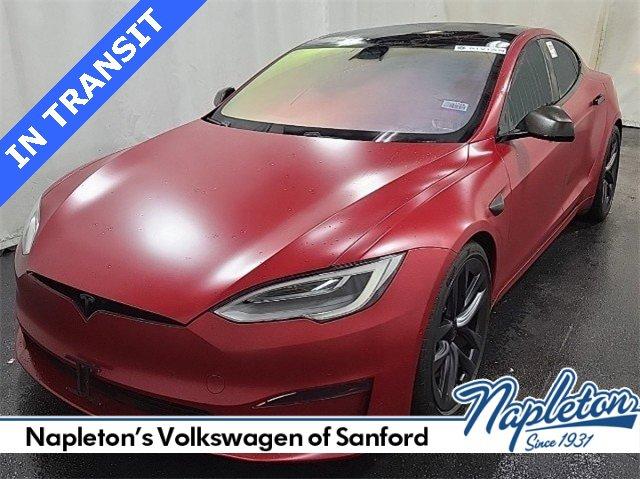 used 2021 Tesla Model S car, priced at $55,500