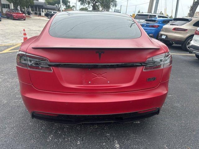used 2021 Tesla Model S car, priced at $55,500