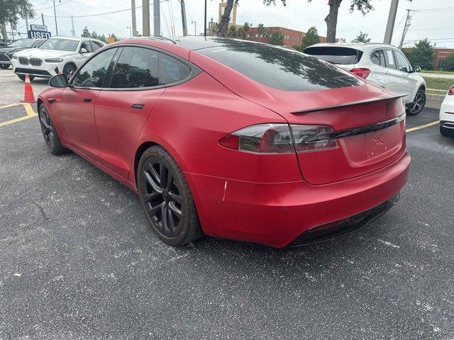 used 2021 Tesla Model S car, priced at $55,500