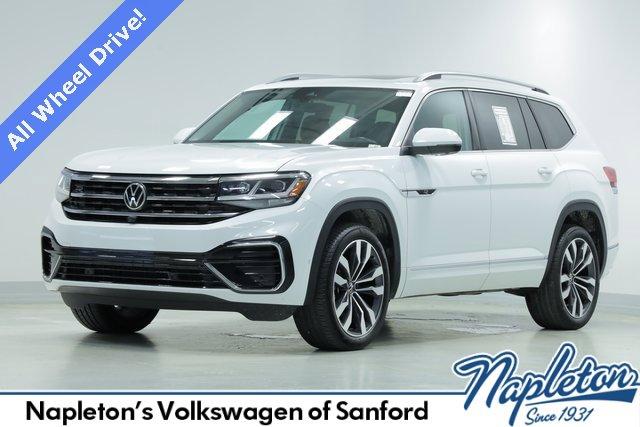 used 2021 Volkswagen Atlas car, priced at $26,250
