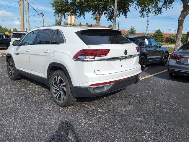used 2022 Volkswagen Atlas Cross Sport car, priced at $27,000