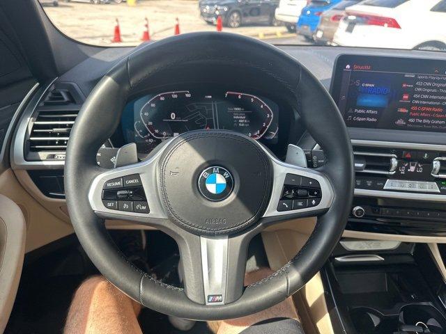 used 2022 BMW X3 car, priced at $37,500