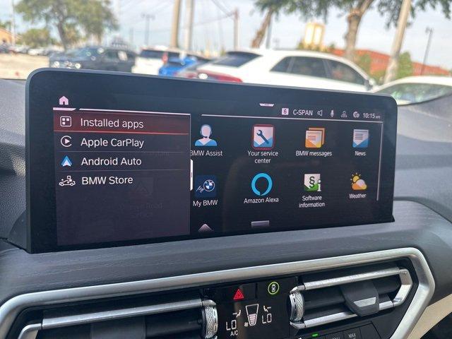 used 2022 BMW X3 car, priced at $37,500