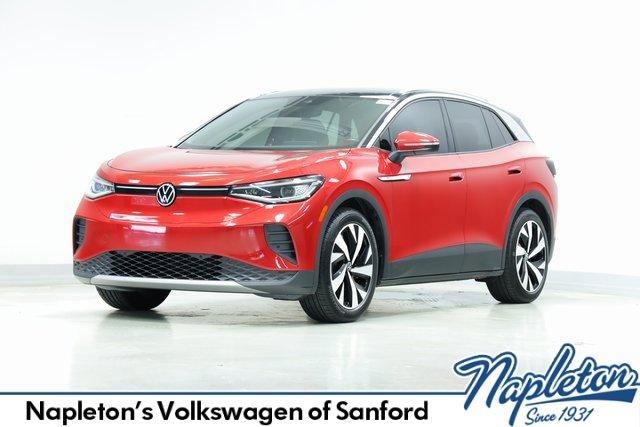 used 2021 Volkswagen ID.4 car, priced at $19,500