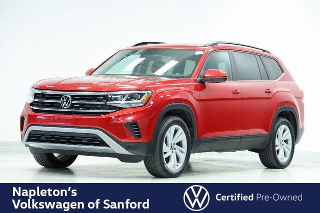 used 2022 Volkswagen Atlas car, priced at $26,500