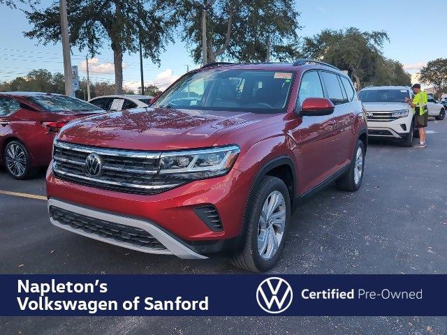 used 2022 Volkswagen Atlas car, priced at $27,700