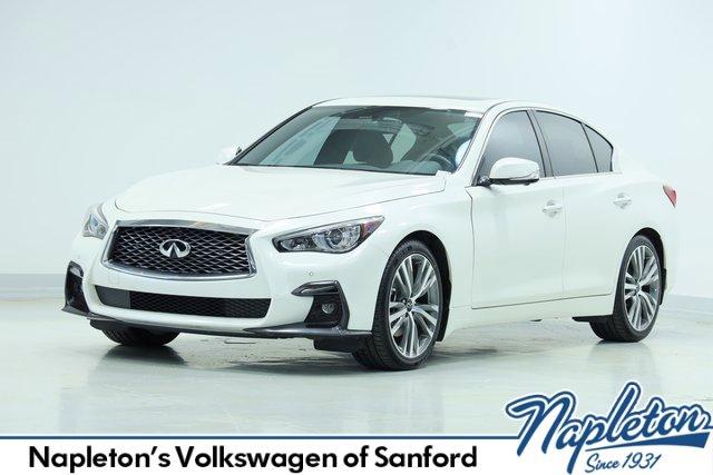 used 2021 INFINITI Q50 car, priced at $26,400