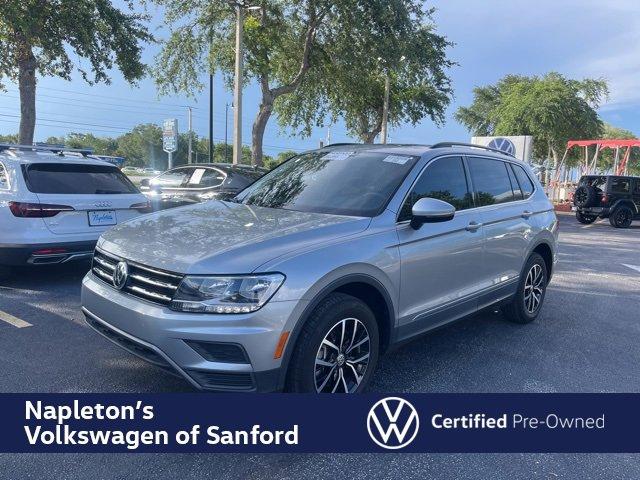 used 2021 Volkswagen Tiguan car, priced at $20,850