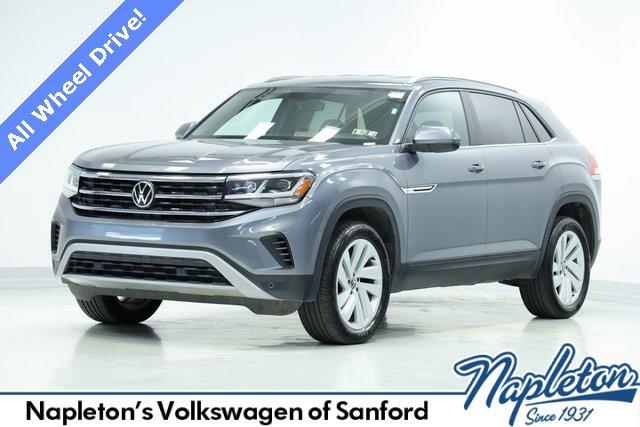 used 2022 Volkswagen Atlas Cross Sport car, priced at $23,700