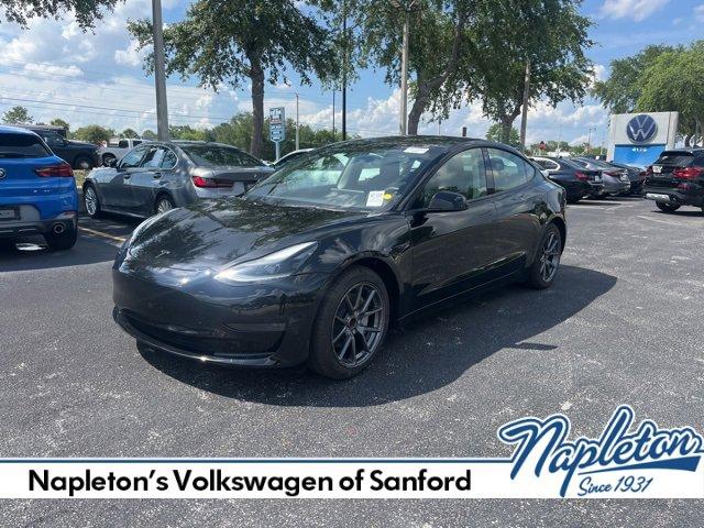 used 2023 Tesla Model 3 car, priced at $23,500