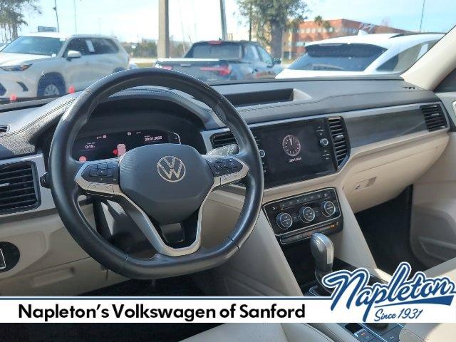 used 2021 Volkswagen Atlas car, priced at $26,000