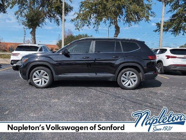 used 2021 Volkswagen Atlas car, priced at $26,000