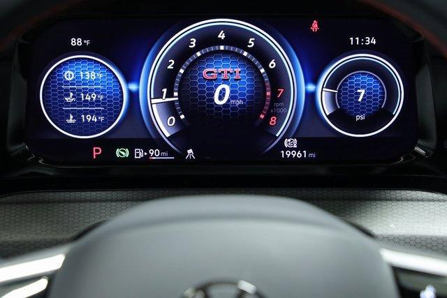 used 2024 Volkswagen Golf GTI car, priced at $25,400