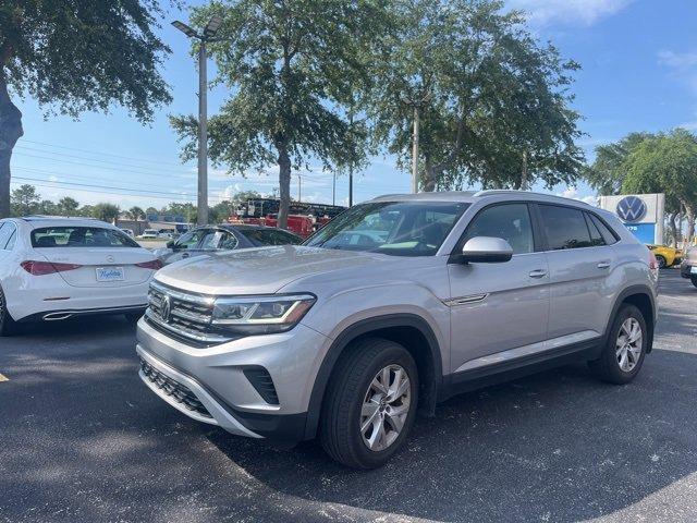 used 2021 Volkswagen Atlas Cross Sport car, priced at $22,800
