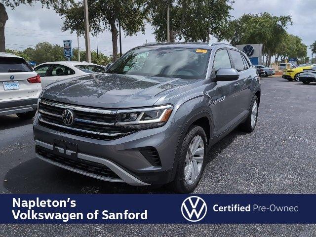 used 2022 Volkswagen Atlas Cross Sport car, priced at $26,122