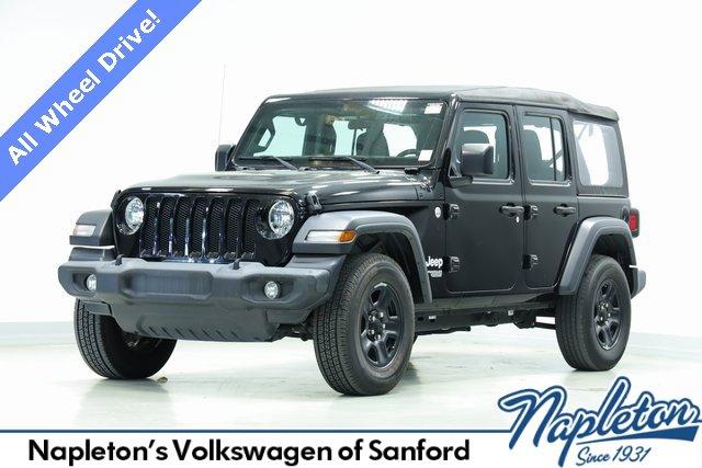 used 2021 Jeep Wrangler car, priced at $23,900