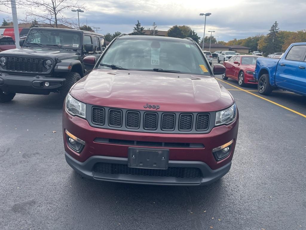used 2021 Jeep Compass car, priced at $18,834
