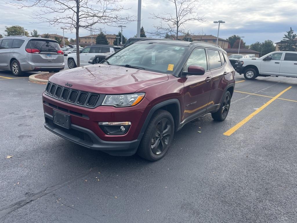used 2021 Jeep Compass car, priced at $18,834