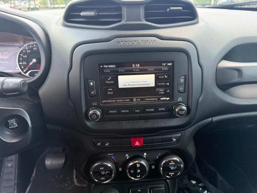 used 2017 Jeep Renegade car