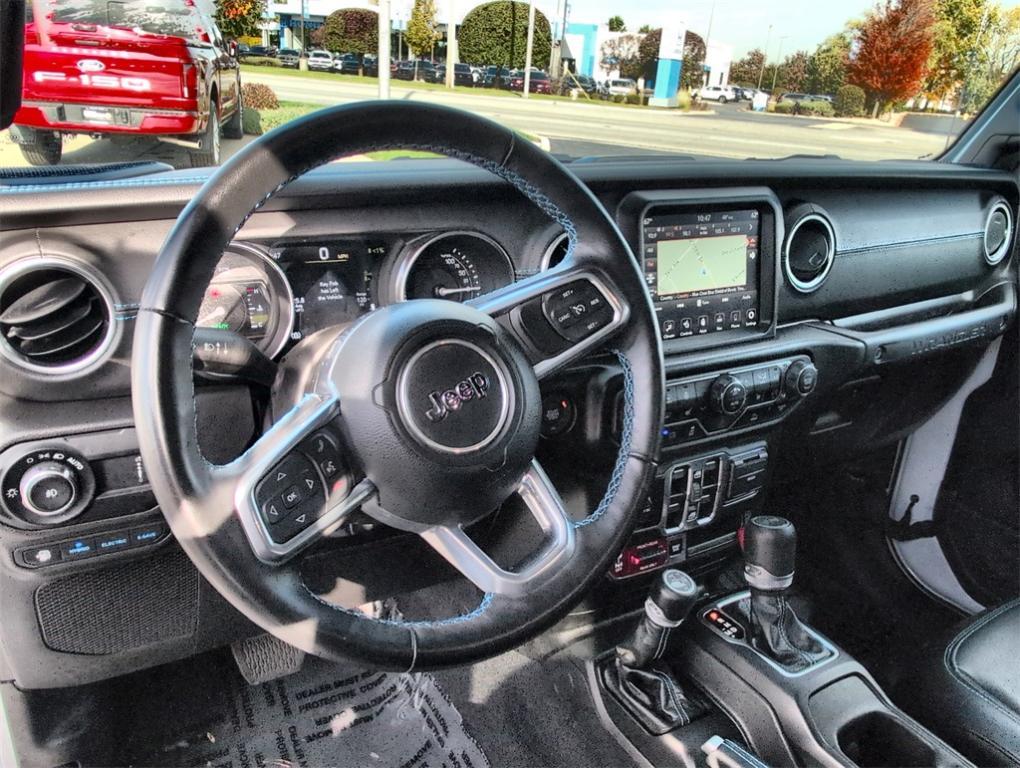 used 2023 Jeep Wrangler 4xe car, priced at $38,999