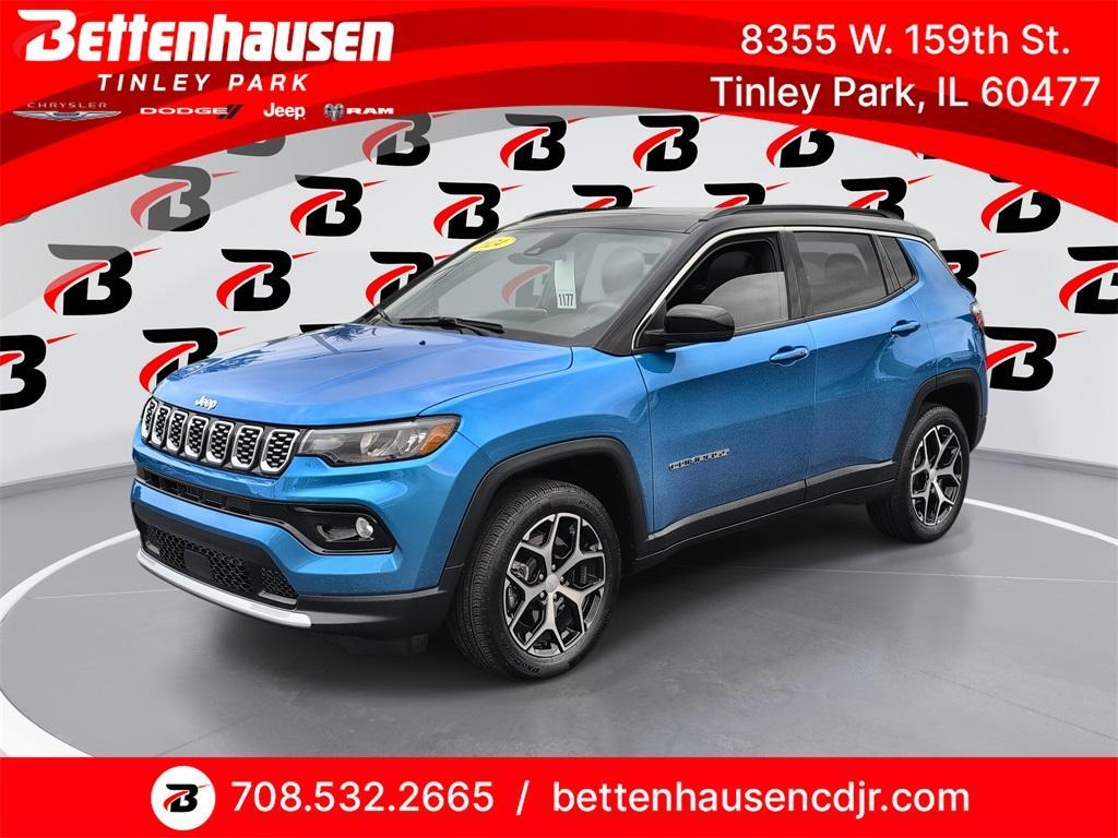 used 2024 Jeep Compass car, priced at $27,900