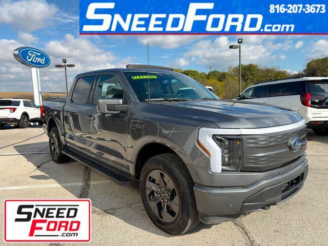 used 2023 Ford F-150 Lightning car, priced at $42,499