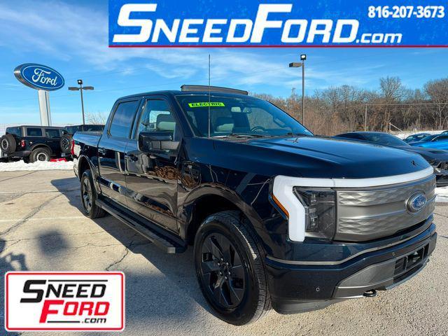 used 2022 Ford F-150 Lightning car, priced at $46,999