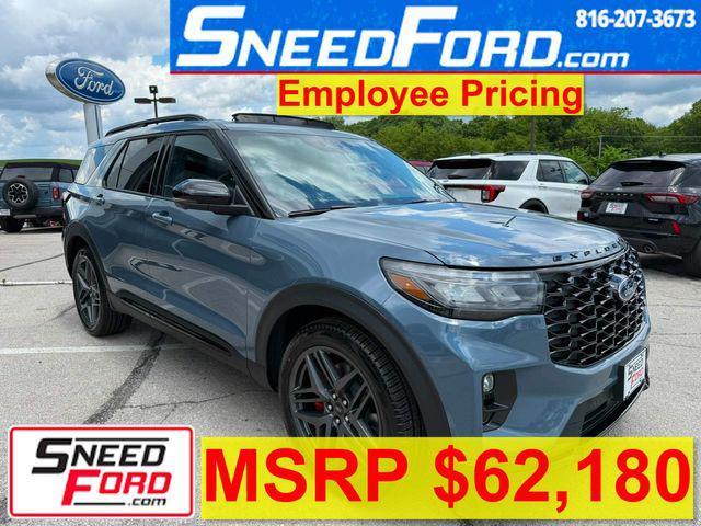 new 2025 Ford Explorer car, priced at $57,547