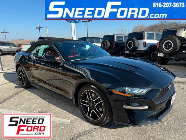 used 2021 Ford Mustang car, priced at $23,900