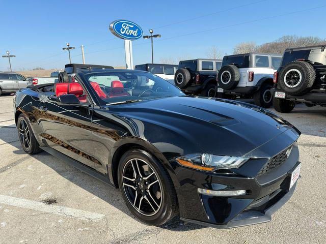 used 2021 Ford Mustang car, priced at $23,900