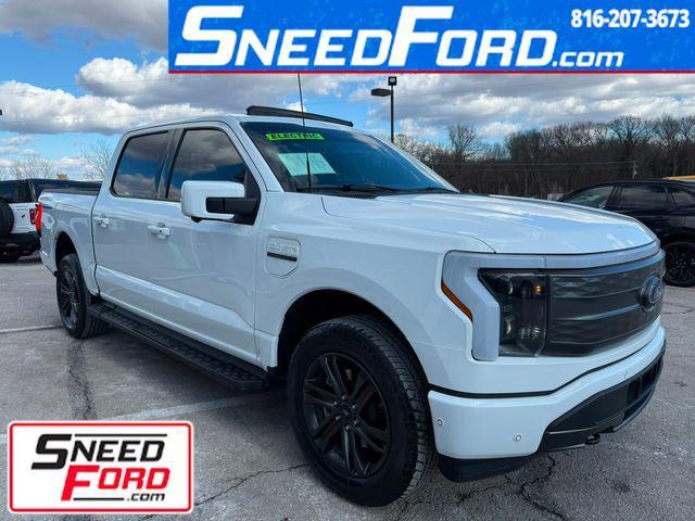 used 2023 Ford F-150 Lightning car, priced at $49,999