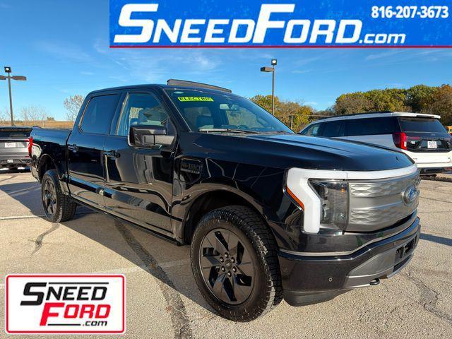 used 2023 Ford F-150 Lightning car, priced at $43,499