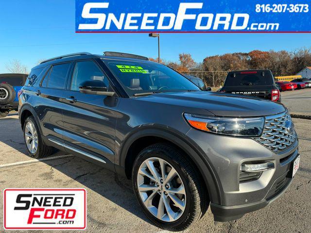 used 2022 Ford Explorer car, priced at $41,597