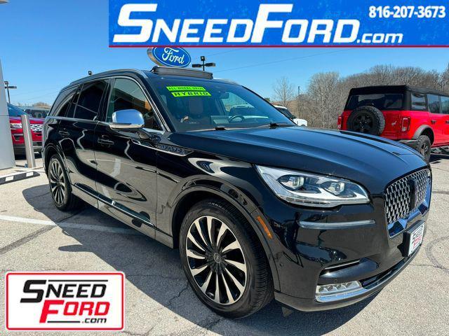 used 2021 Lincoln Aviator car, priced at $54,987