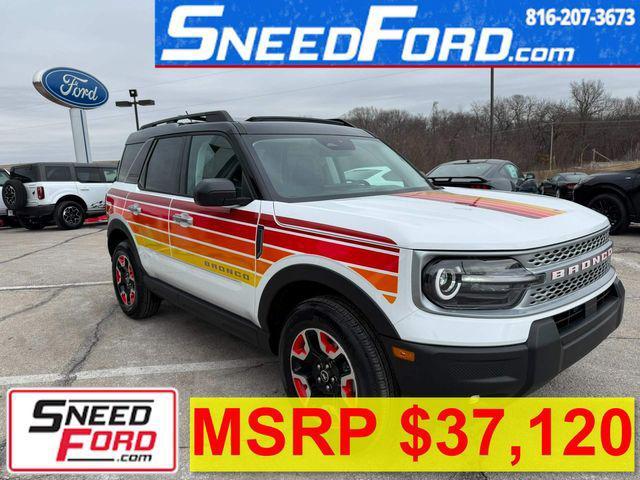 new 2025 Ford Bronco Sport car, priced at $35,074