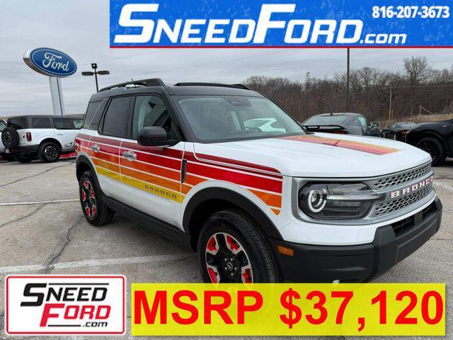 new 2025 Ford Bronco Sport car, priced at $33,999