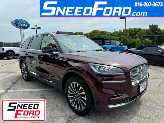 used 2022 Lincoln Aviator car, priced at $45,000