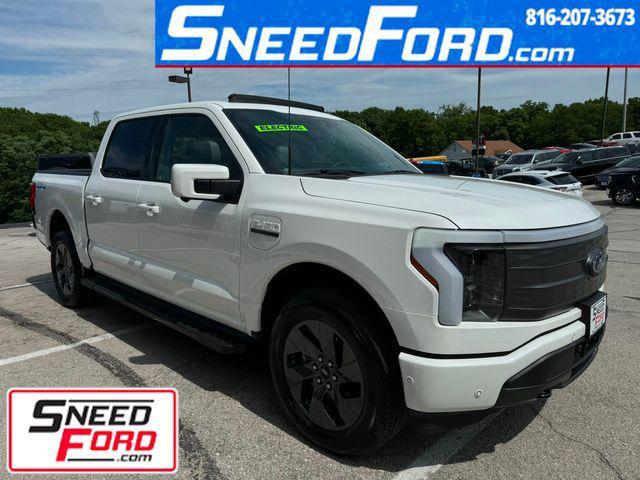 used 2022 Ford F-150 Lightning car, priced at $53,100