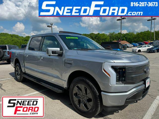 used 2023 Ford F-150 Lightning car, priced at $56,592