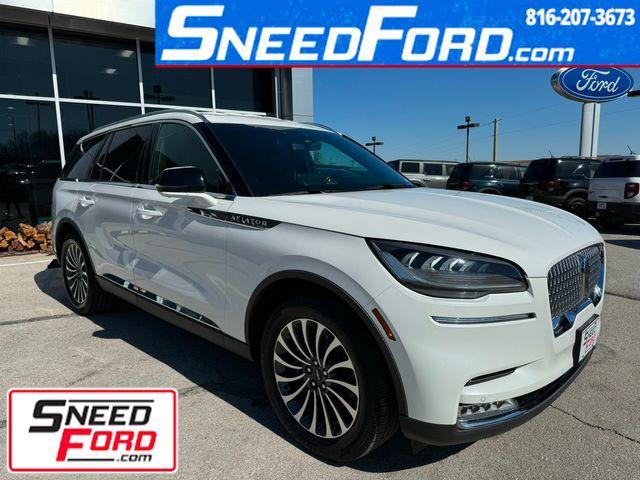used 2020 Lincoln Aviator car, priced at $36,292