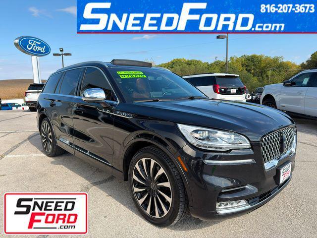 used 2021 Lincoln Aviator car, priced at $42,850
