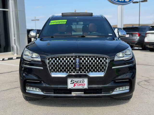 used 2021 Lincoln Aviator car, priced at $42,850