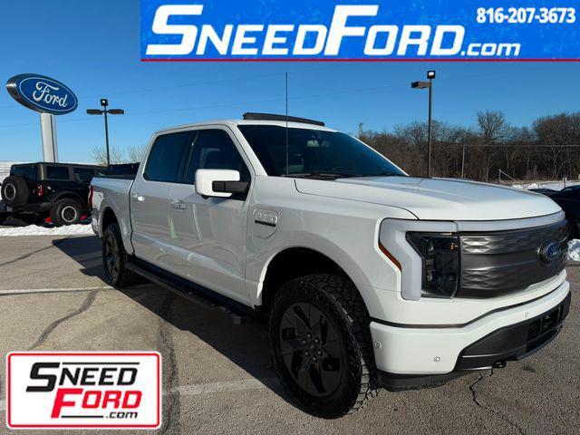 used 2022 Ford F-150 Lightning car, priced at $39,999