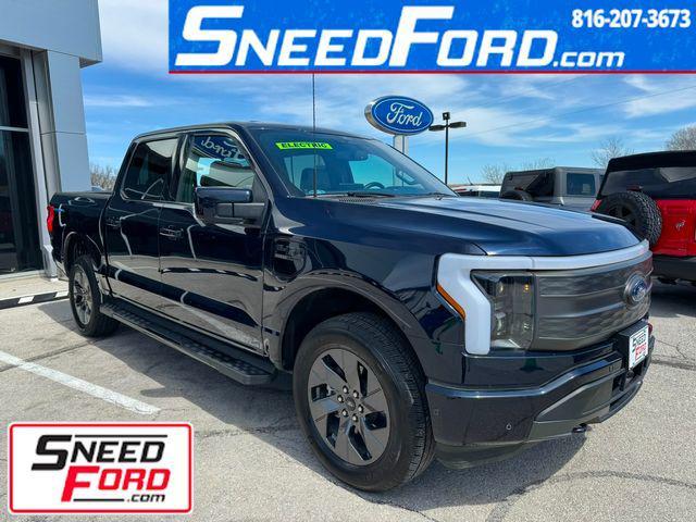 used 2022 Ford F-150 Lightning car, priced at $43,995