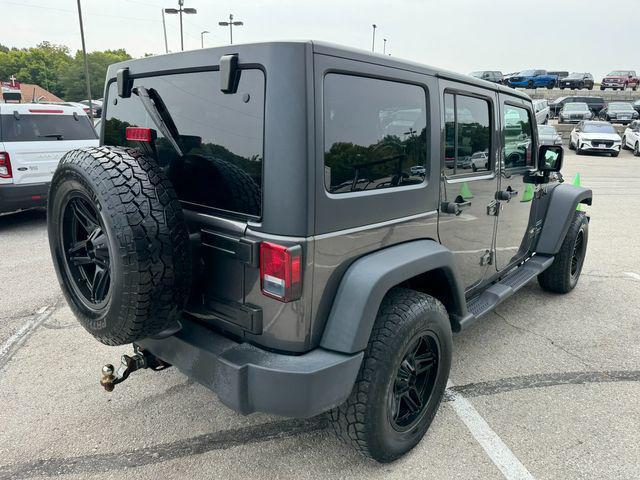 used 2017 Jeep Wrangler Unlimited car, priced at $21,000